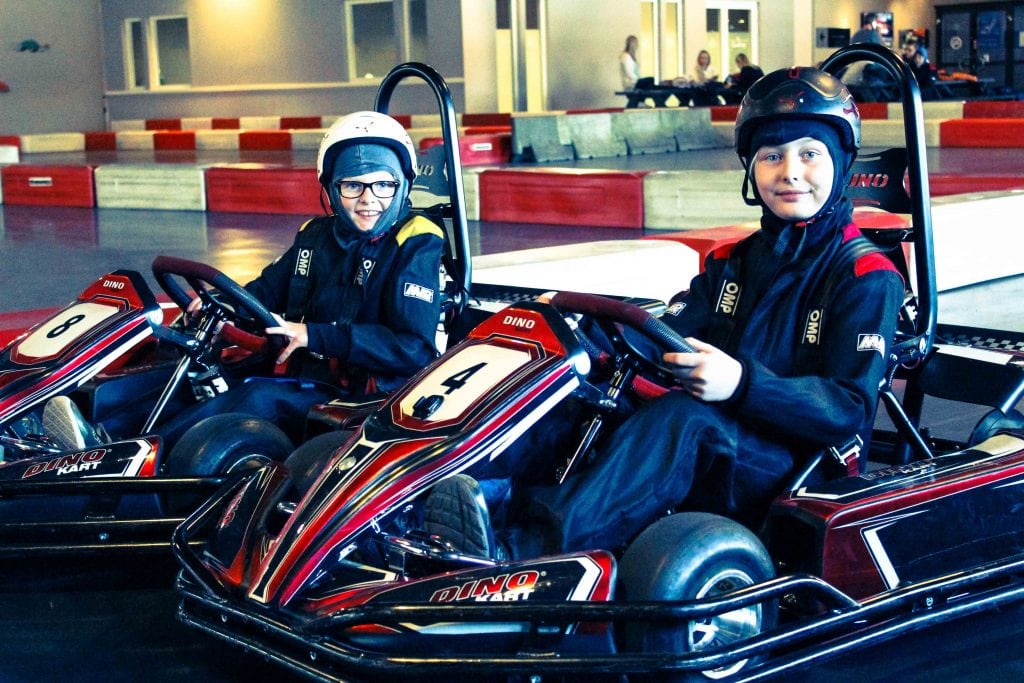 Kidkartbursdag for barn 6–10 år