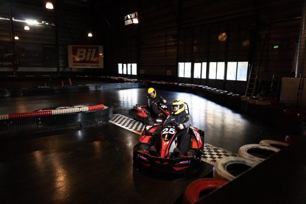 Gokart klar til start